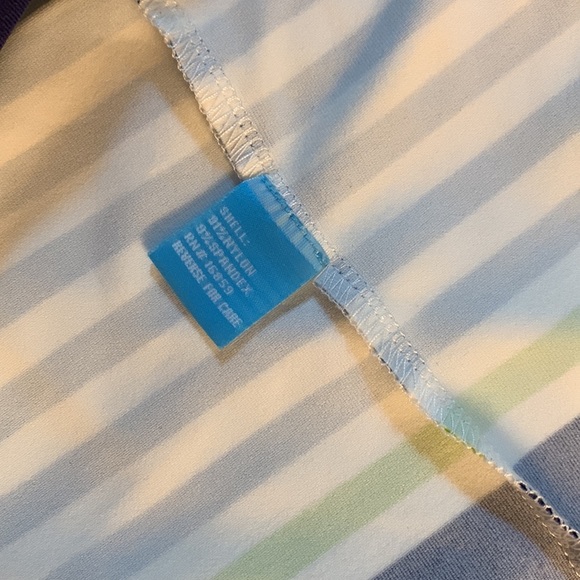 J. McLaughlin Nicola Layered Dress in Navy/Lime/Medium Blue. NWOT/Never worn szS - Picture 4 of 6